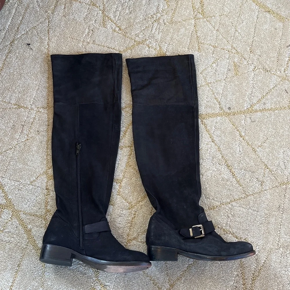 🥑Kurt Geiger London Ash over knee suede riding boots 38.5